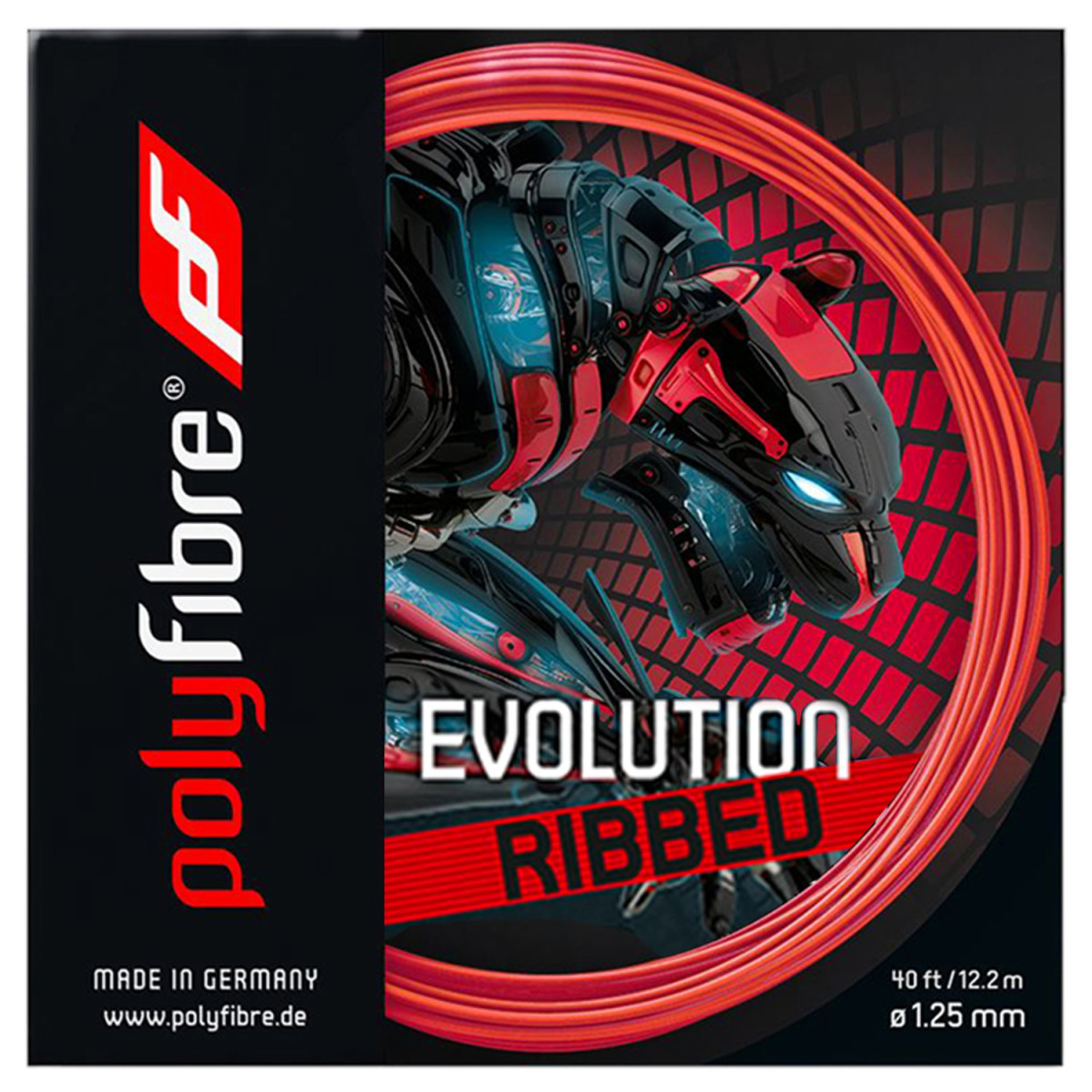 Polyfibre Evolution Ribbed 12m