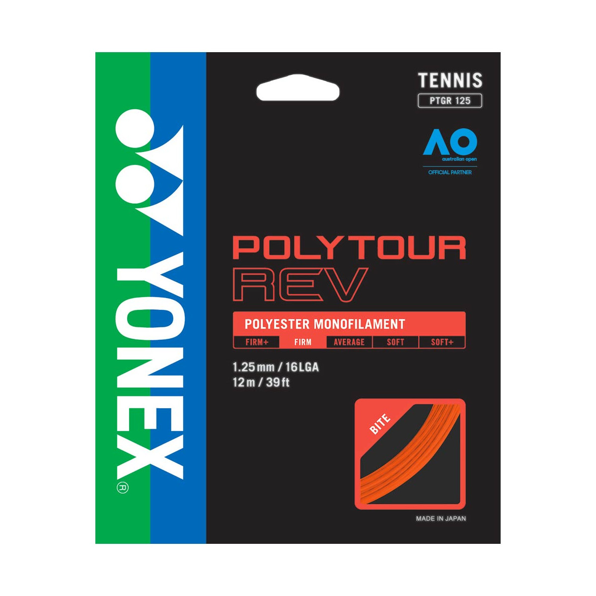 Bobina Yonex Poly Tour Rev 200m