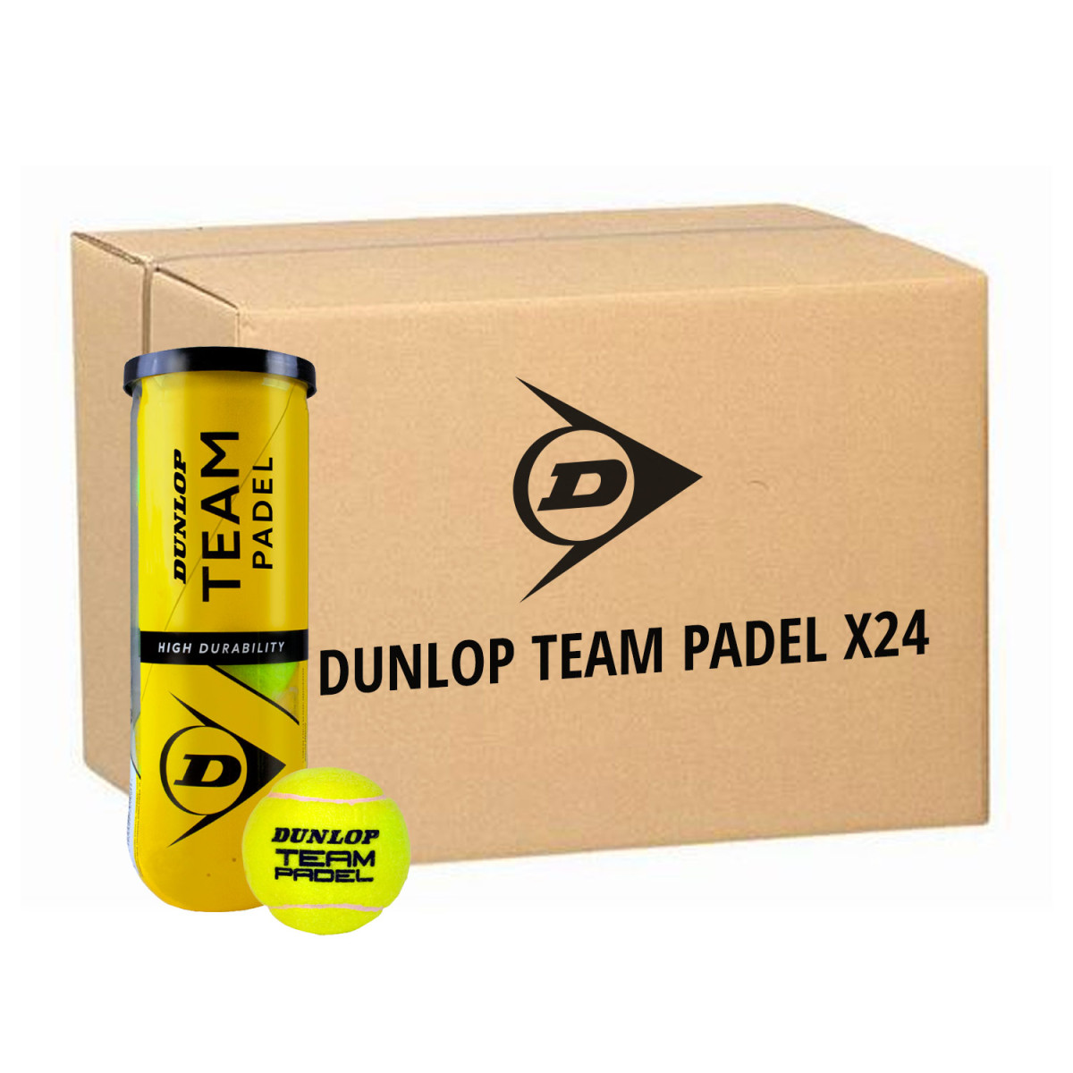 Tubo da 3 palline Dunlop Team Padel