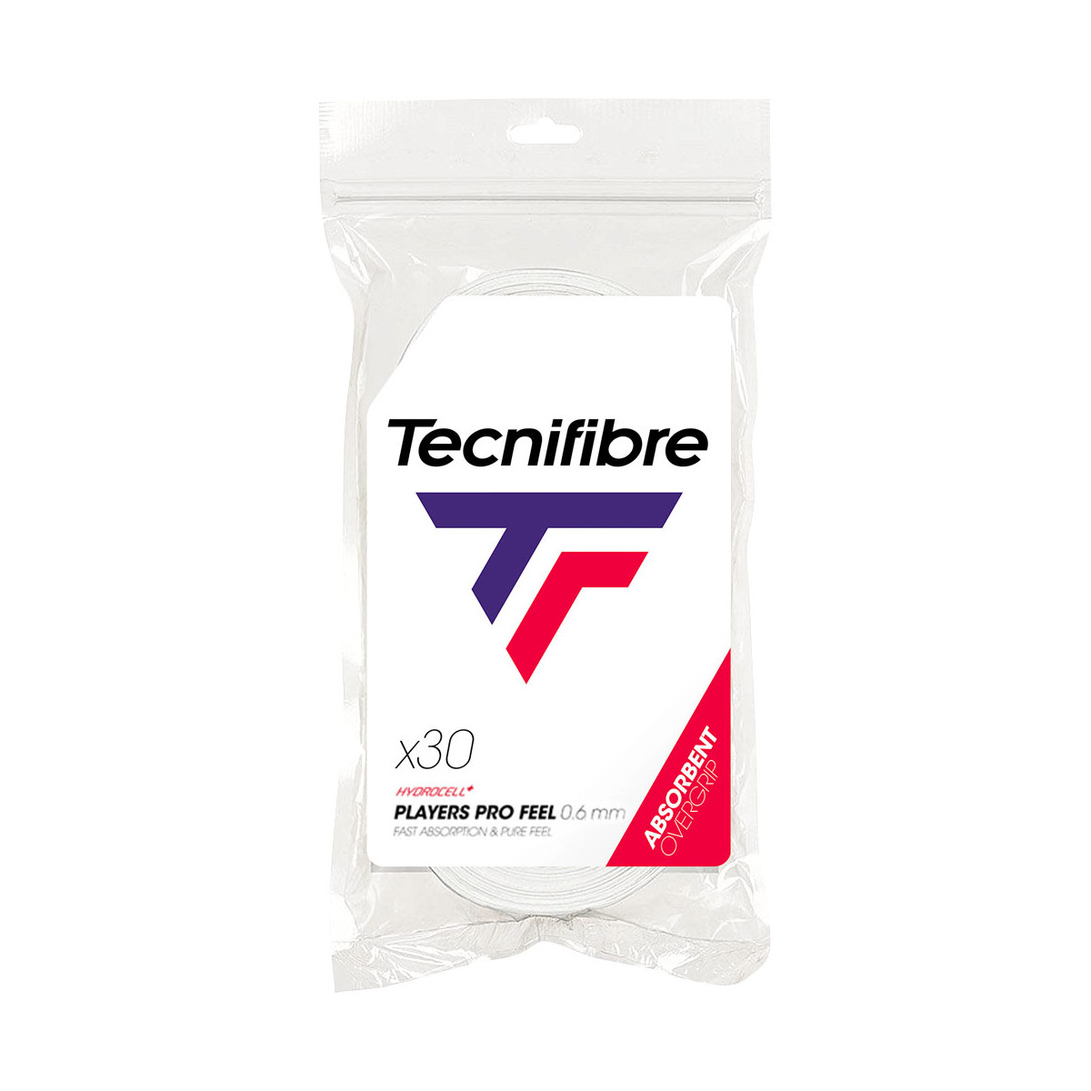 Overgrips Tecnifibre Players Pro Bianco x 30