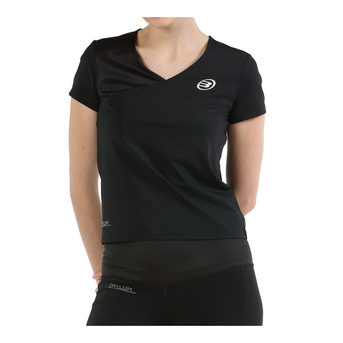 T-Shirt Bullpadel Donna Jerga Steel Blu