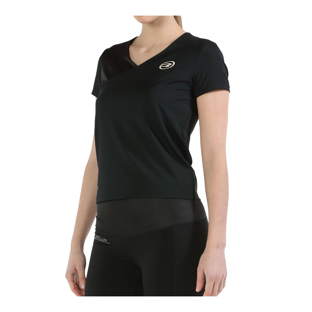T-Shirt Bullpadel Donna Jerga Steel Blu