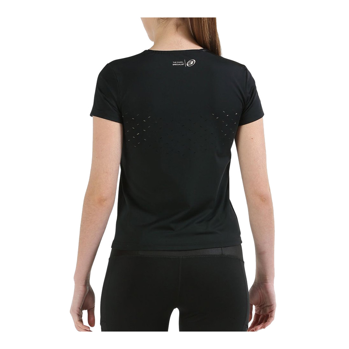 T-Shirt Bullpadel Donna Jerga Steel Blu