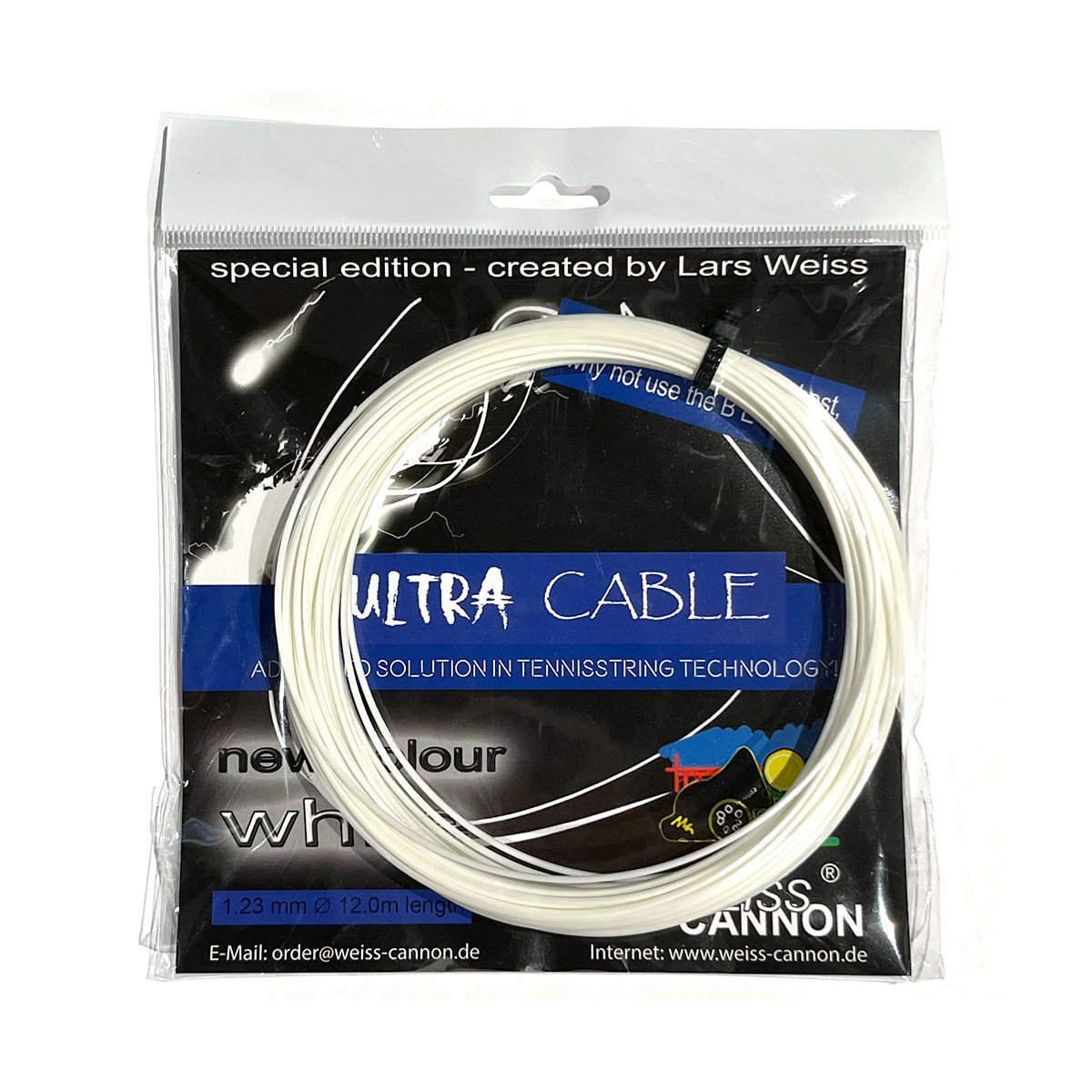 Corda Weisscannon Ultra Cable White 12m