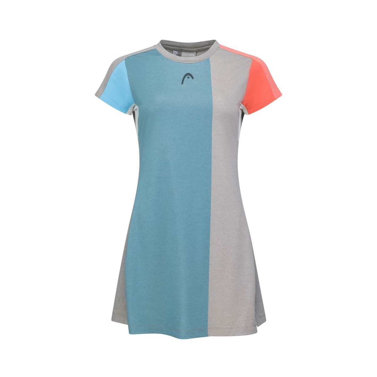 T-Shirt Head Typo donna Navy Blu