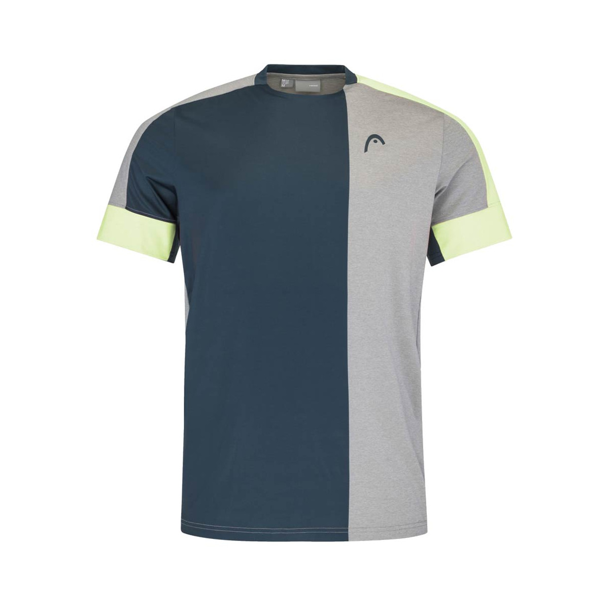 T-Shirt Head Play Tech Navy Blu