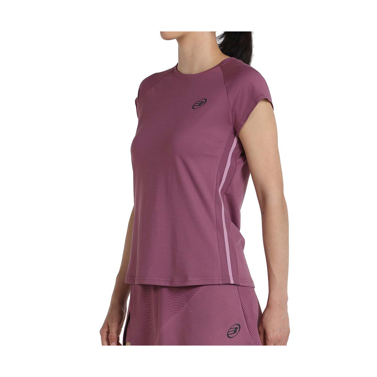T-Shirt Bullpadel Llama Nero