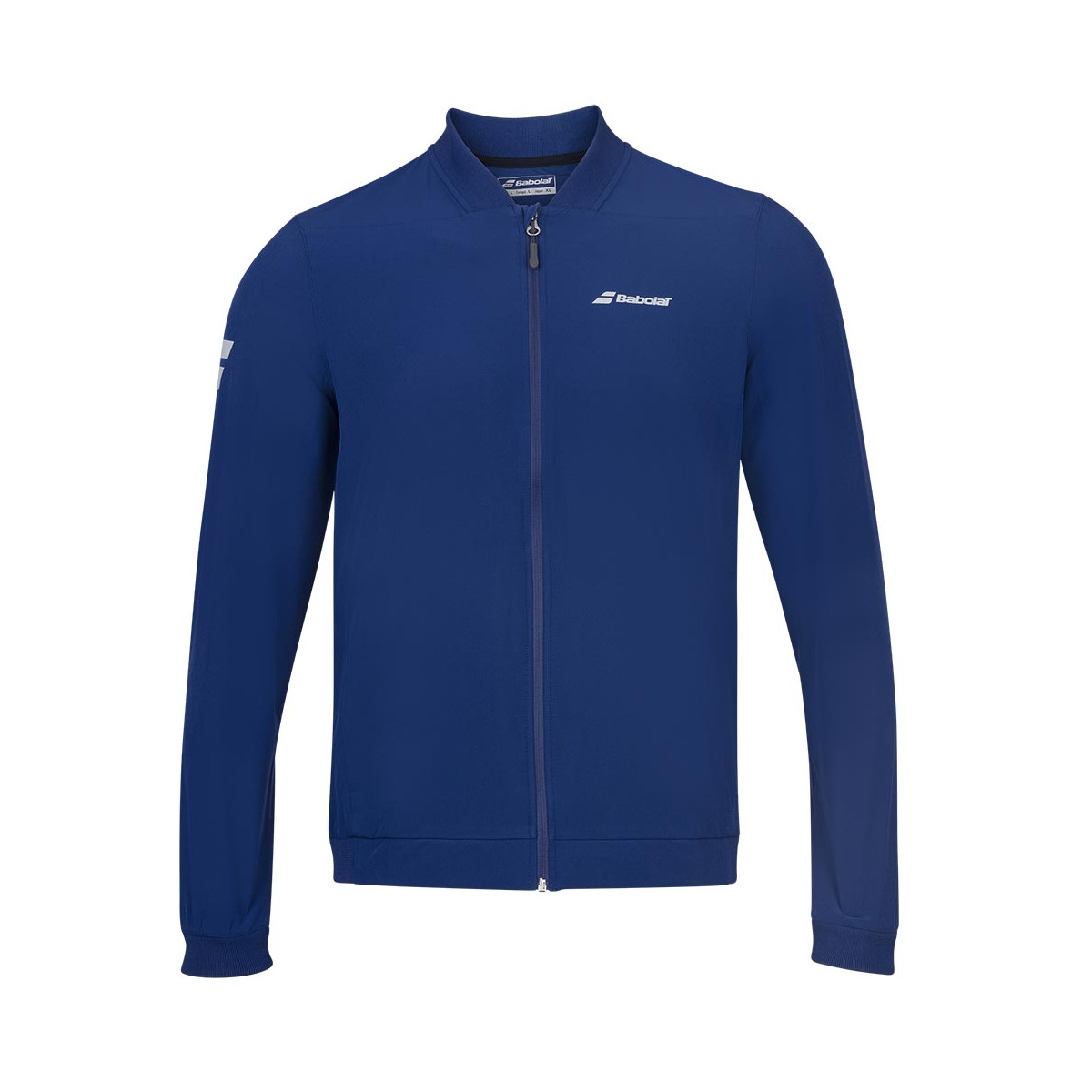 Giacca con cerniera Babolat Play da donna blu navy