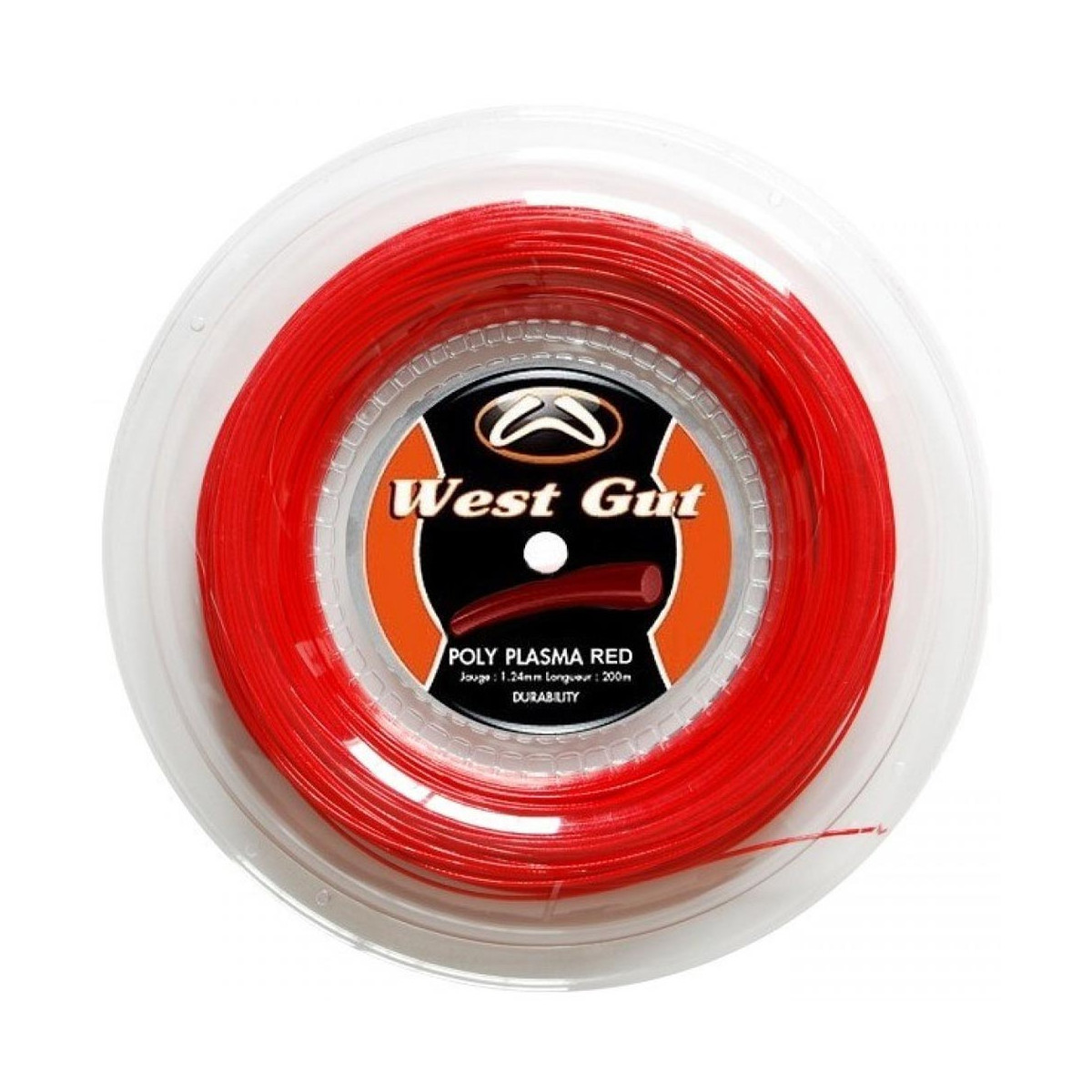 Corda West Gut Hexa Spin Black MT20 200m