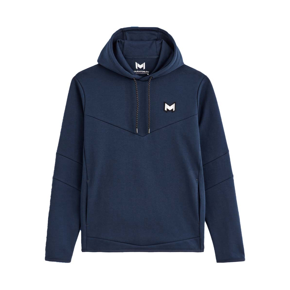 Felpa con cappuccio Mouratoglou nero