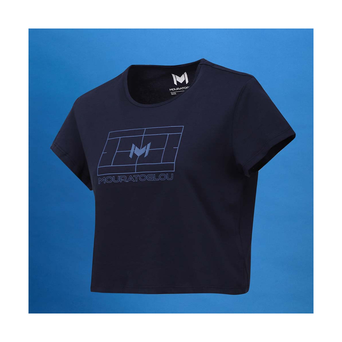 T-shirt Training Mouratoglou Navy blu