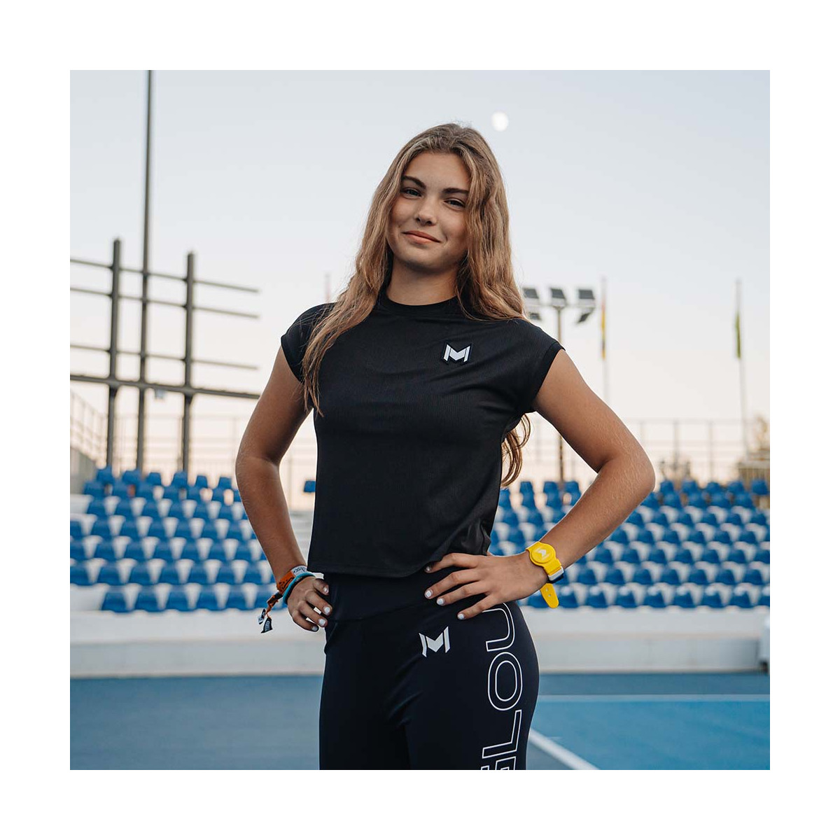 Maglietta Mouratoglou Match Girl Bianco
