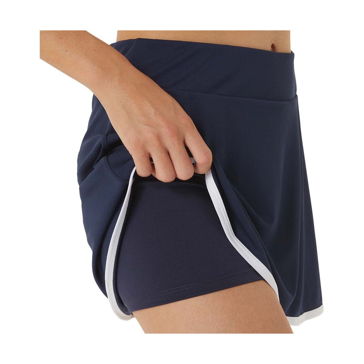 Pantaloncini da donna Asics Court neri