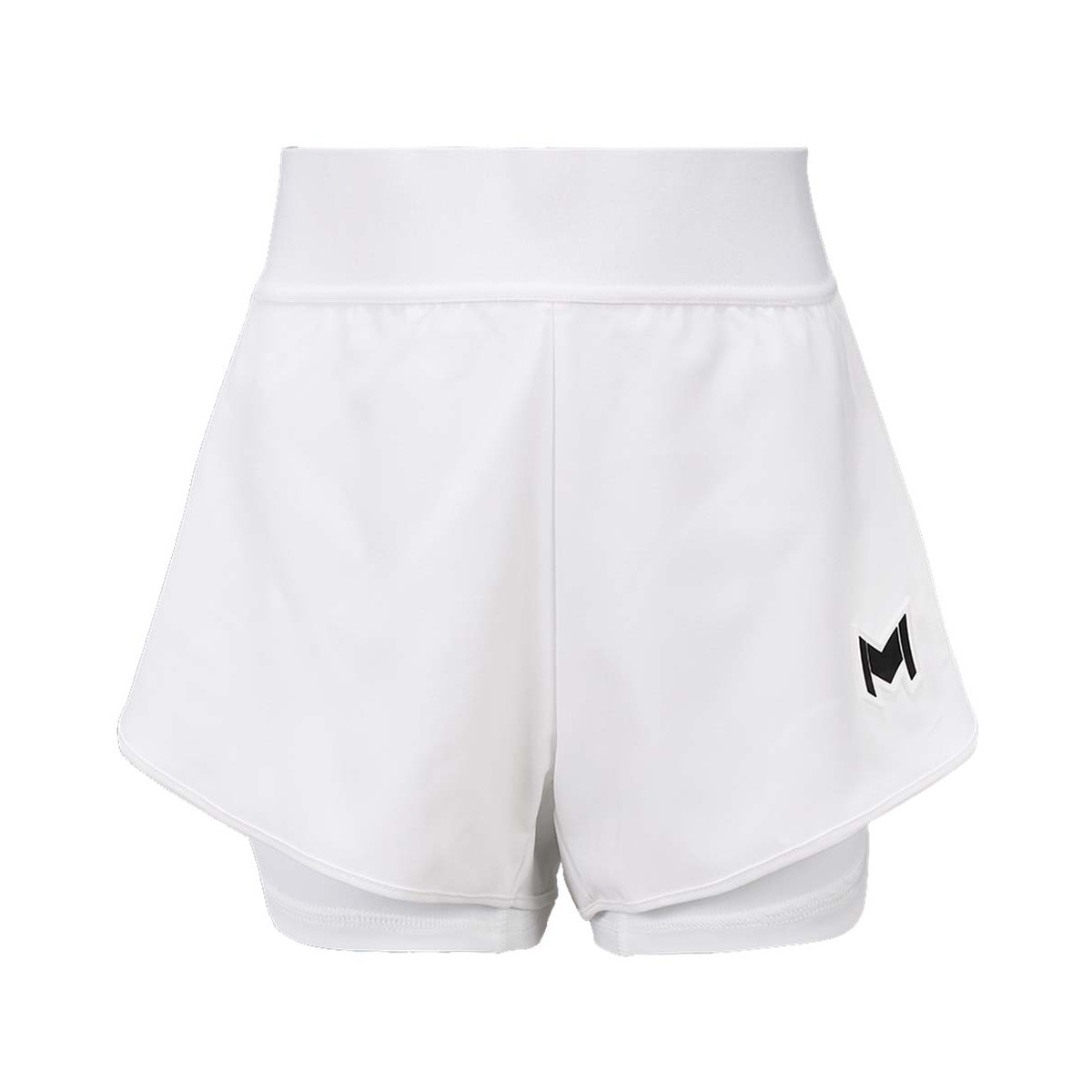 Short Mouratoglou Match da donna Bianca