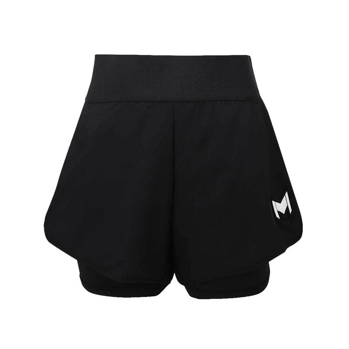 Short Mouratoglou Match da ragazza Bianca