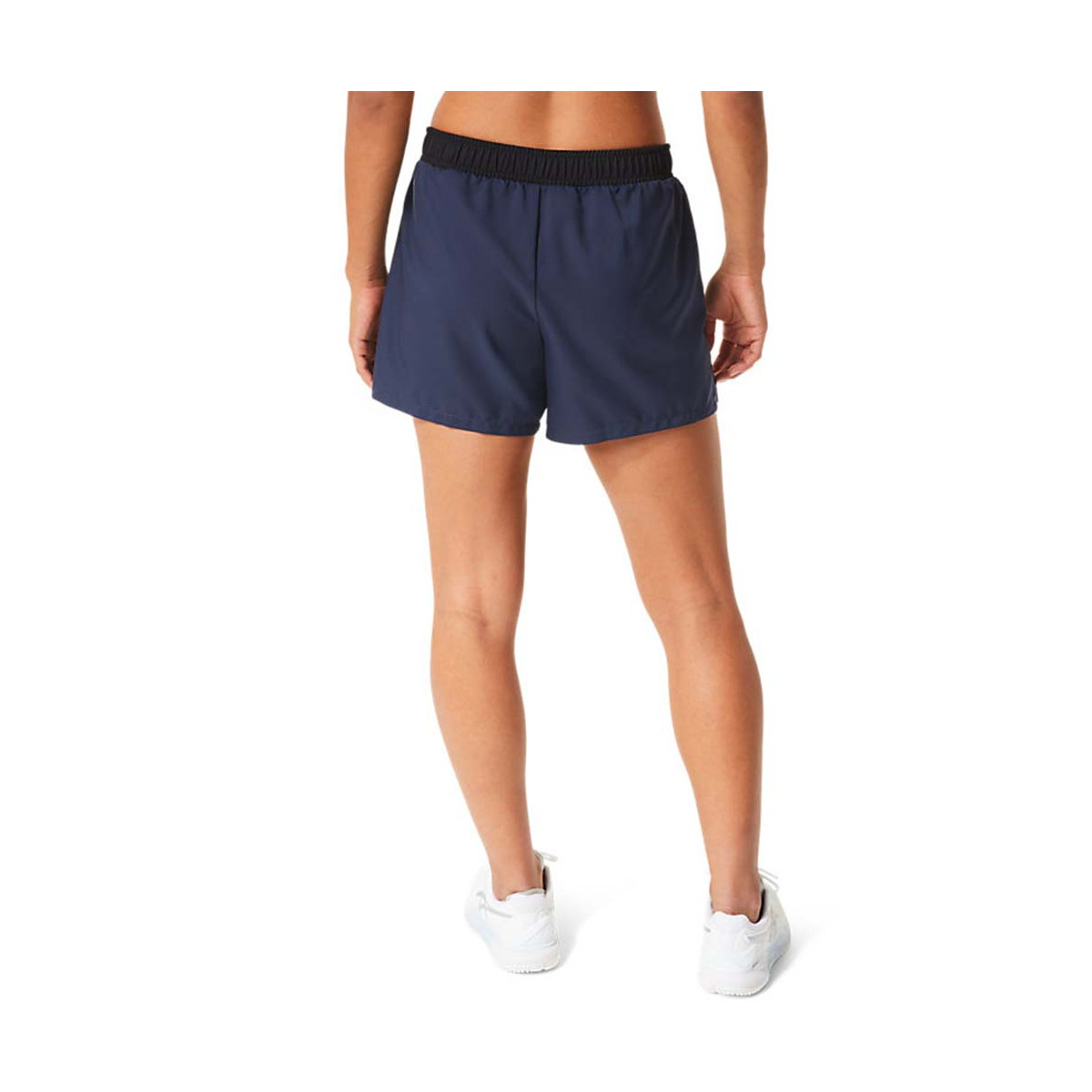 Pantaloncini da donna Asics Court Navy blu