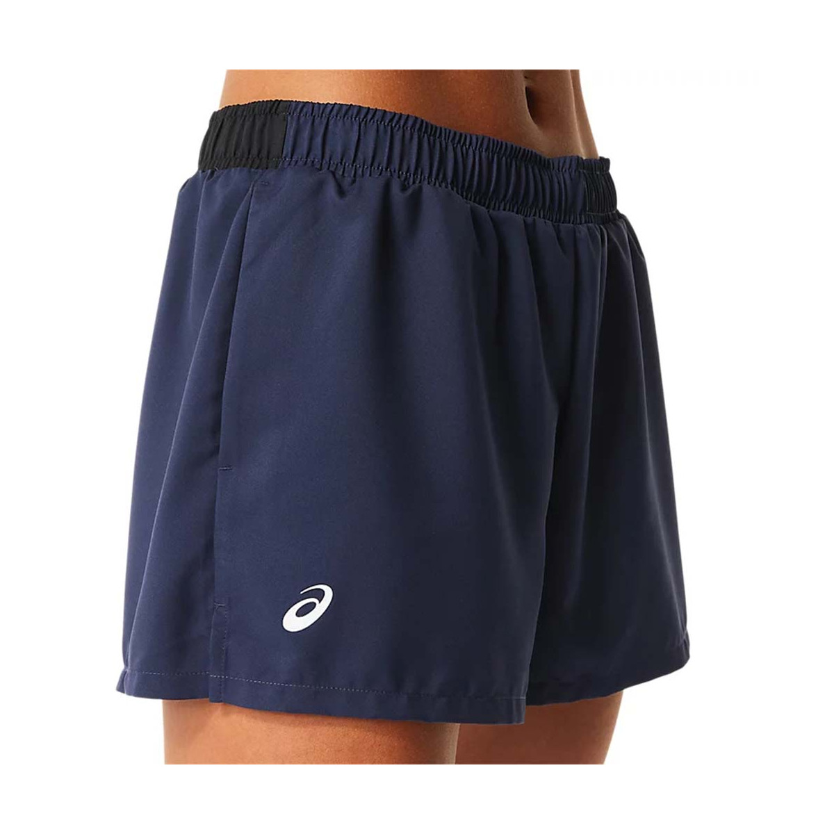 Pantaloncini da donna Asics Court Navy blu