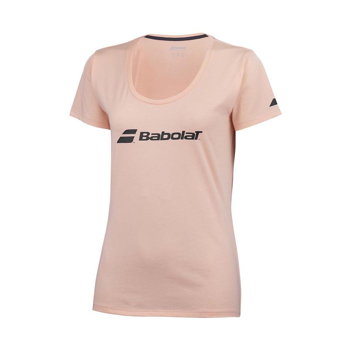 T-Shirt Babolat Exercise Donna Nero