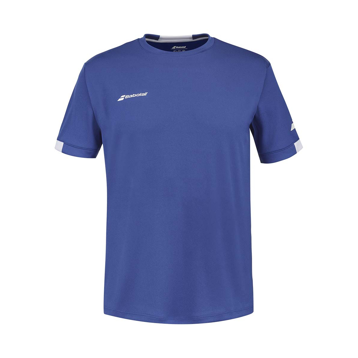 T-Shirt Babolat Play Crew Neck Junior Navy Blu