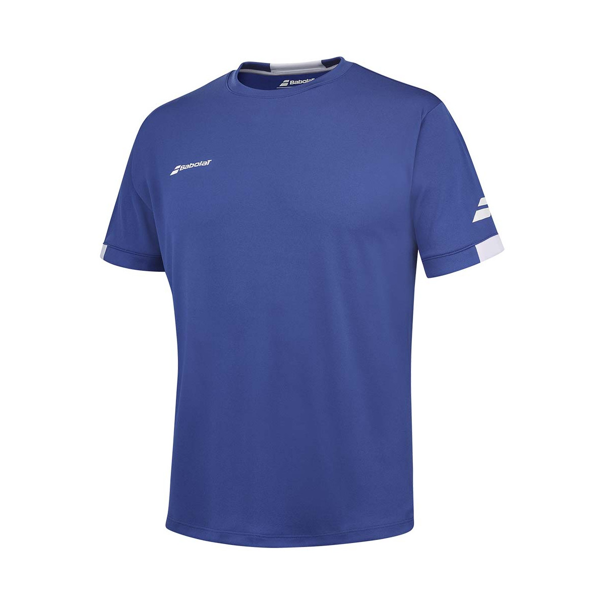 T-Shirt Babolat Play Crew Neck Junior Navy Blu