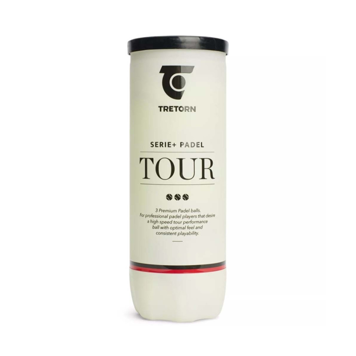 Tubo da 3 palline Tretorn Serie+ Padel