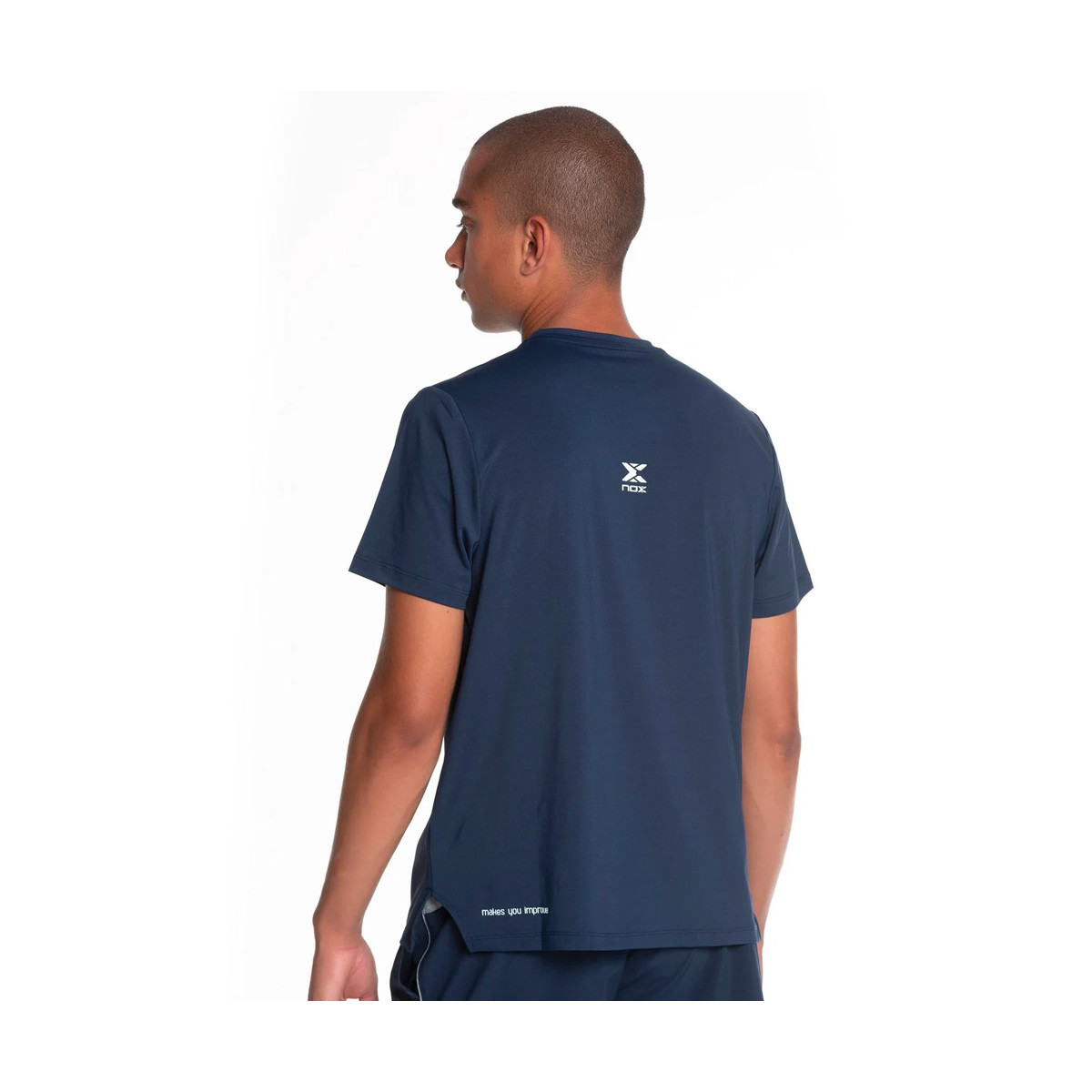 T-shirt Nox AT10 Agust&iacute;n Tapia Navy blu