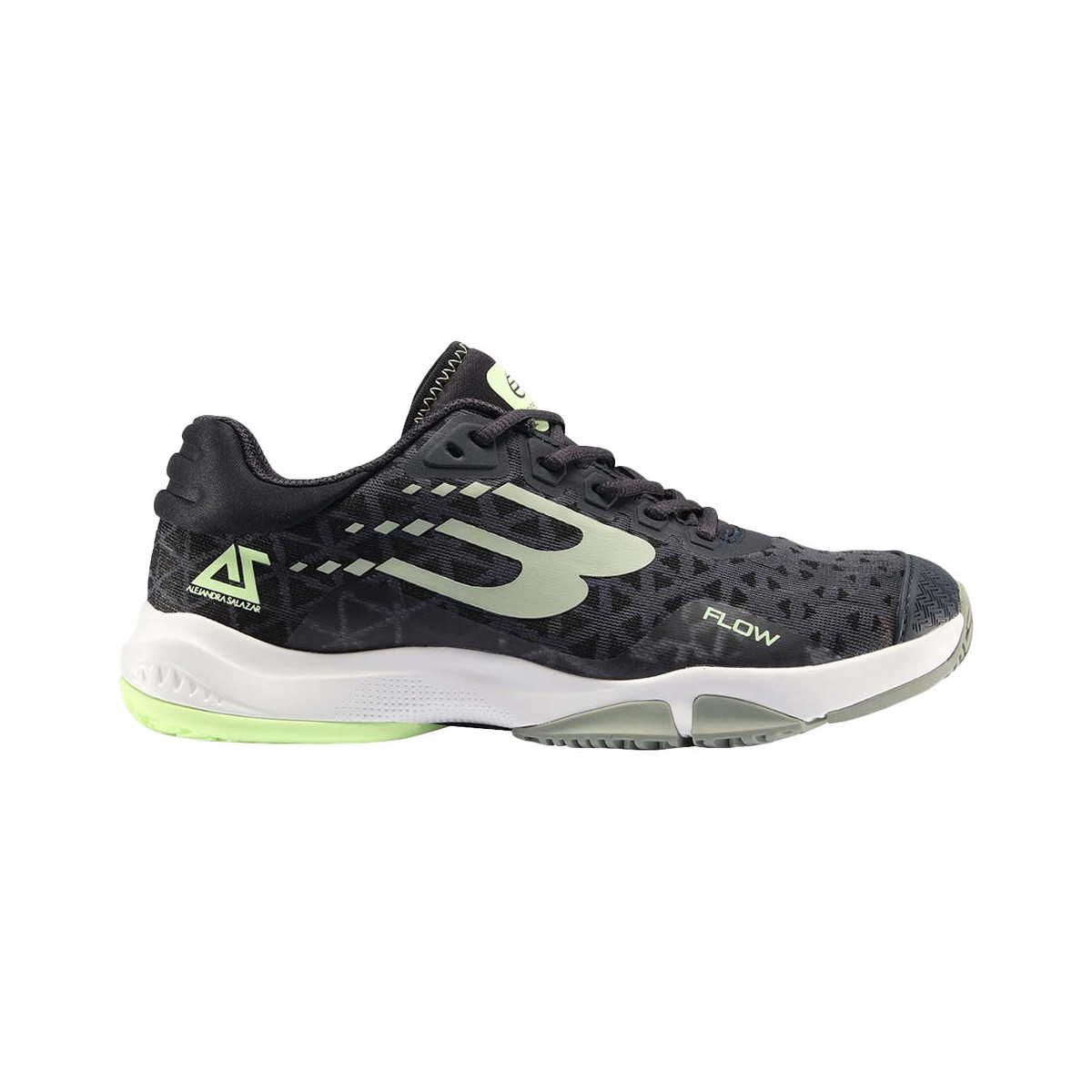 Scarpe Bullpadel Flow Hybrid Fly 23I Donna Nere / Fucsia