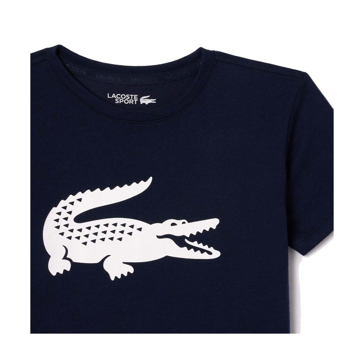 T-Shirt Lacoste Sport Junior Nero