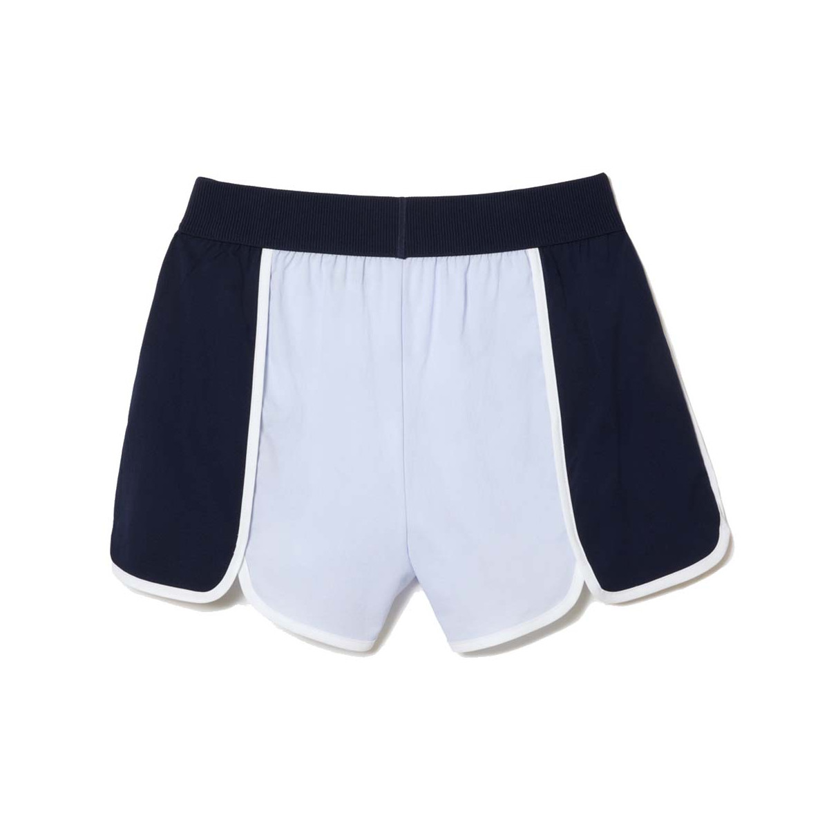 Pantaloncini Lacoste Performance Roland Garros da donna gialli