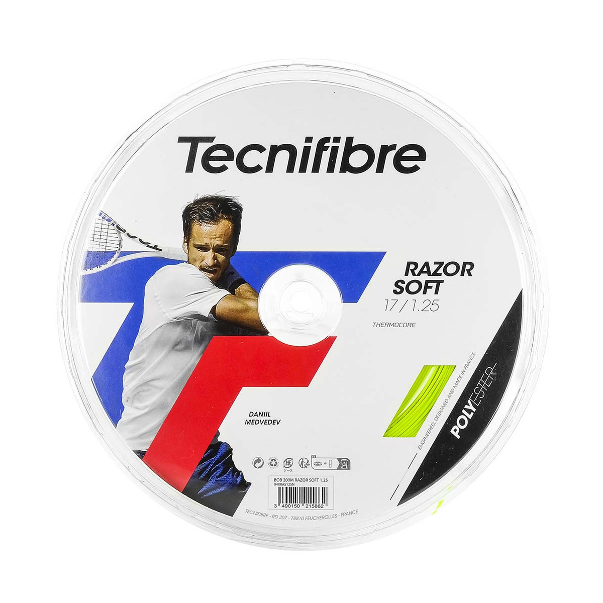 Matassa Tecnifibre Razor Soft Lime 200m
