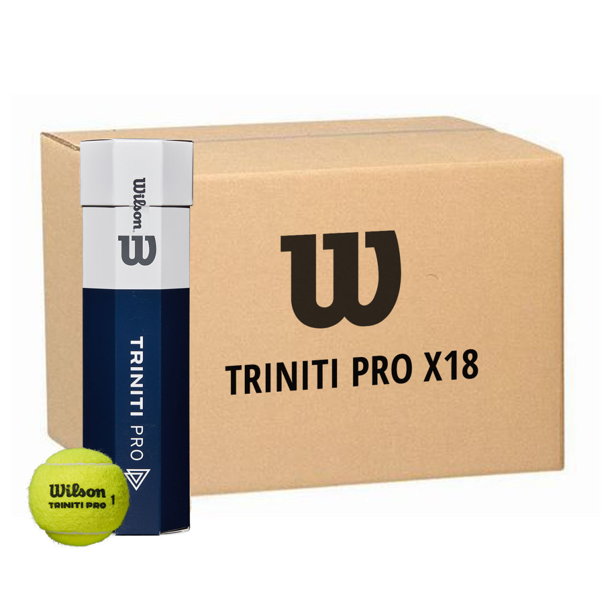 Tubo da 4 Palline Wilson Triniti Pro