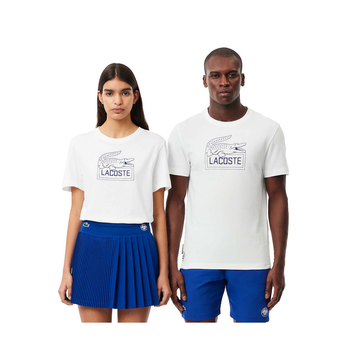 T-shirt Lacoste Sport Roland Garros Unisex Navy Blu