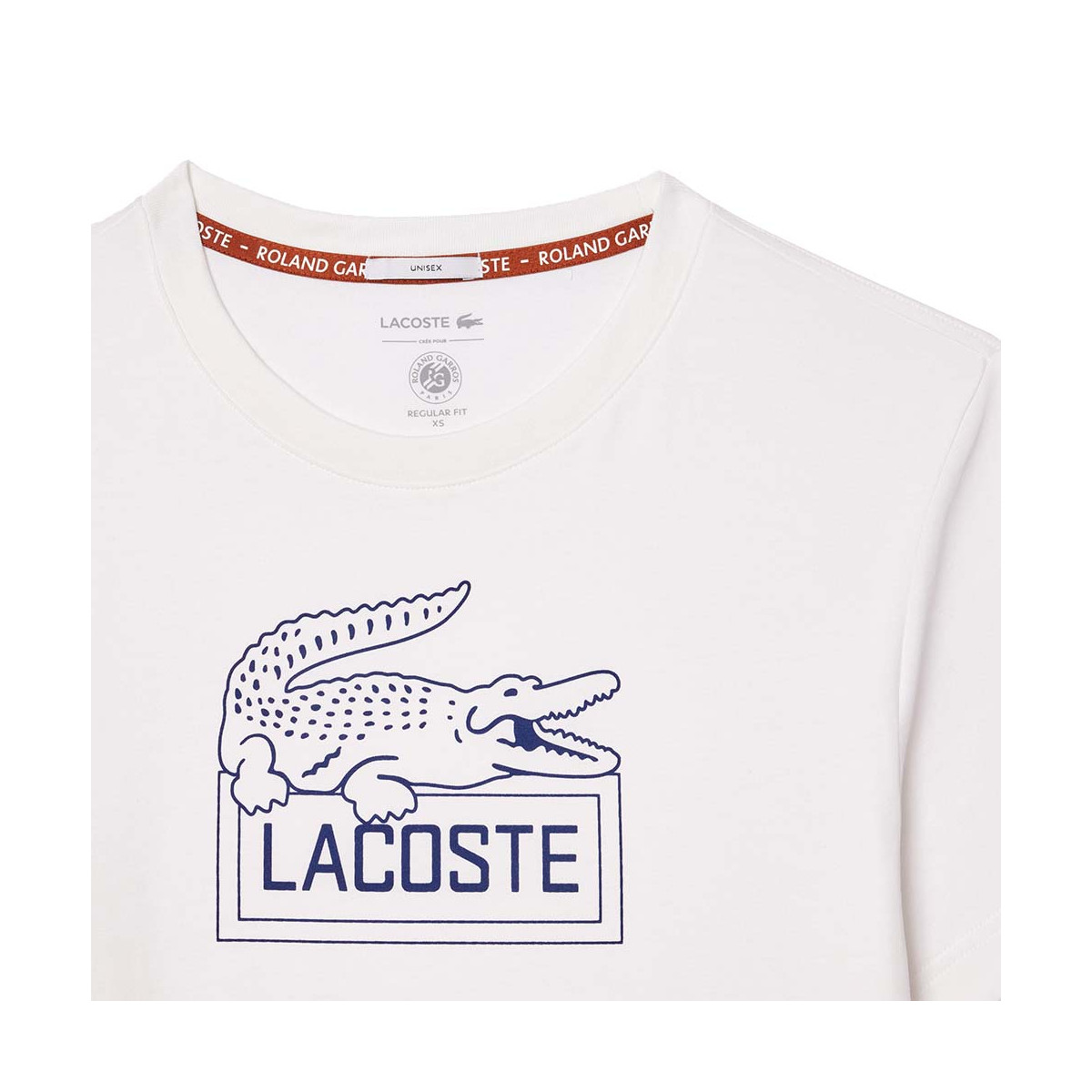 T-shirt Lacoste Sport Roland Garros Unisex Navy Blu