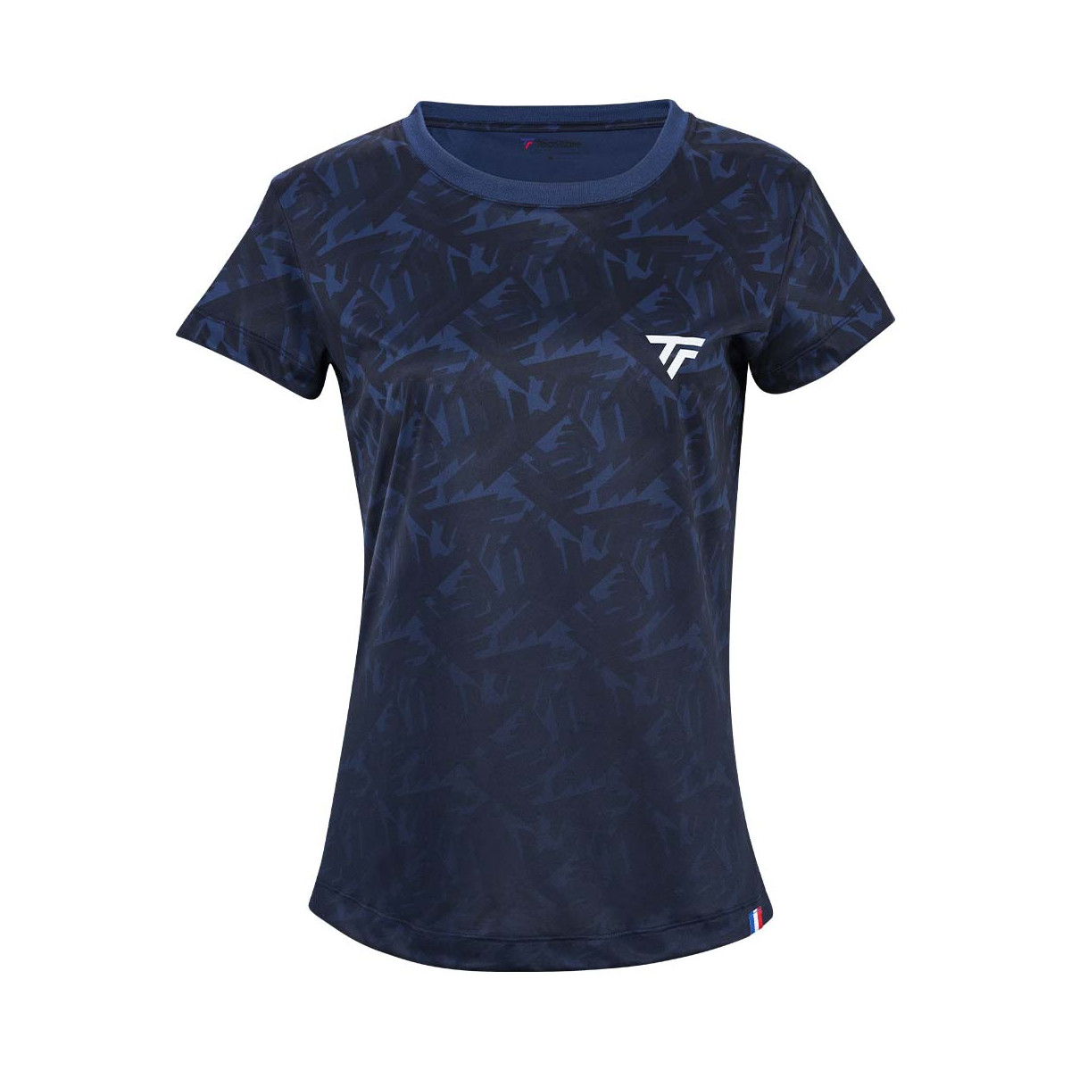 T-Shirt Tecnifibre Team Tech Donna Blu Navy