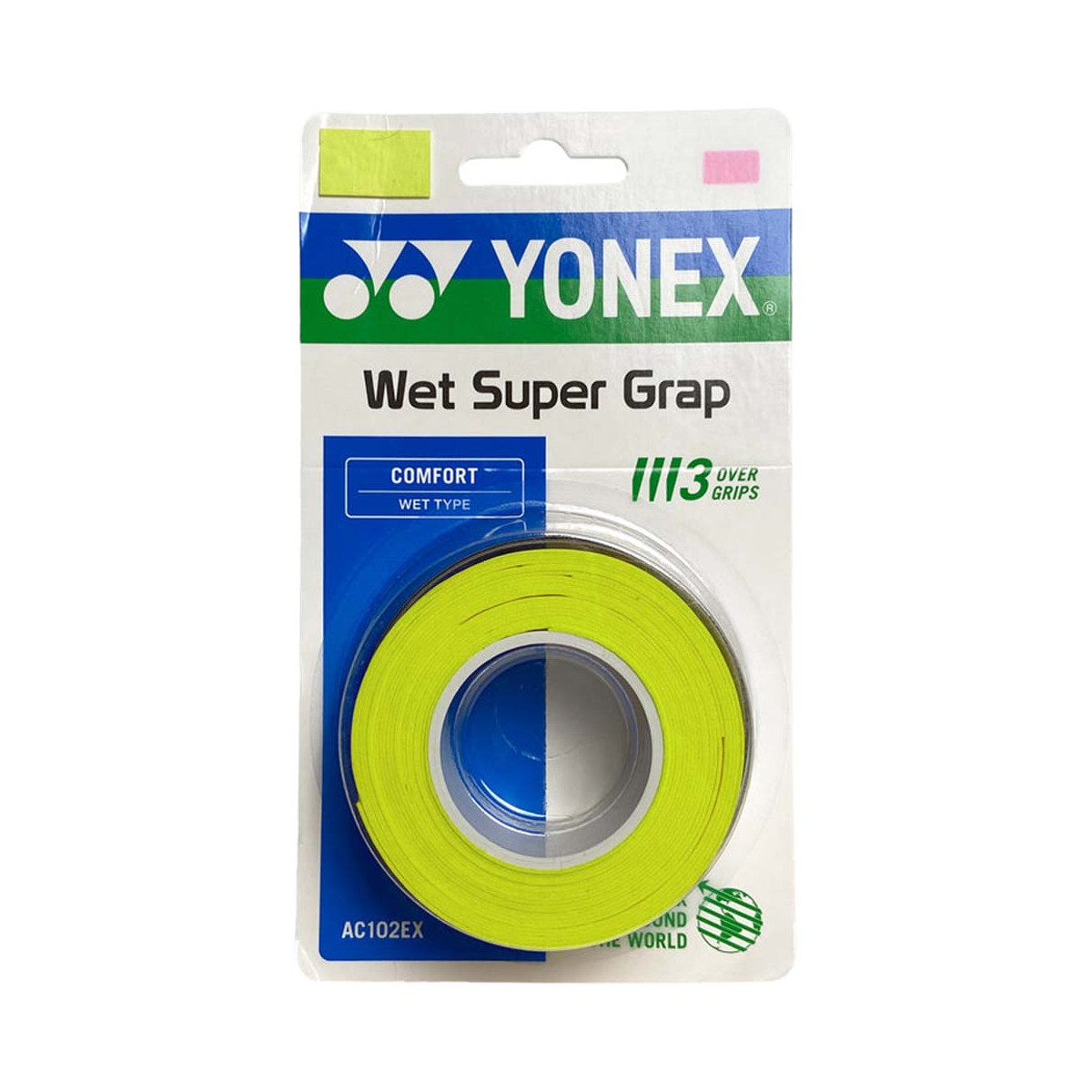 Overgrips Yonex Wet Super Grap Turchese x 3