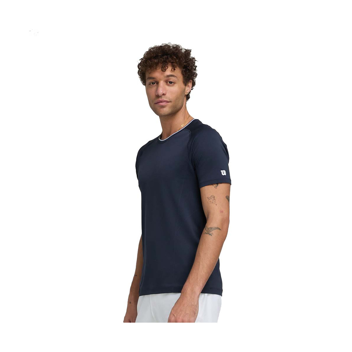 T-shirt Wilson Team Seamless Crew Nera