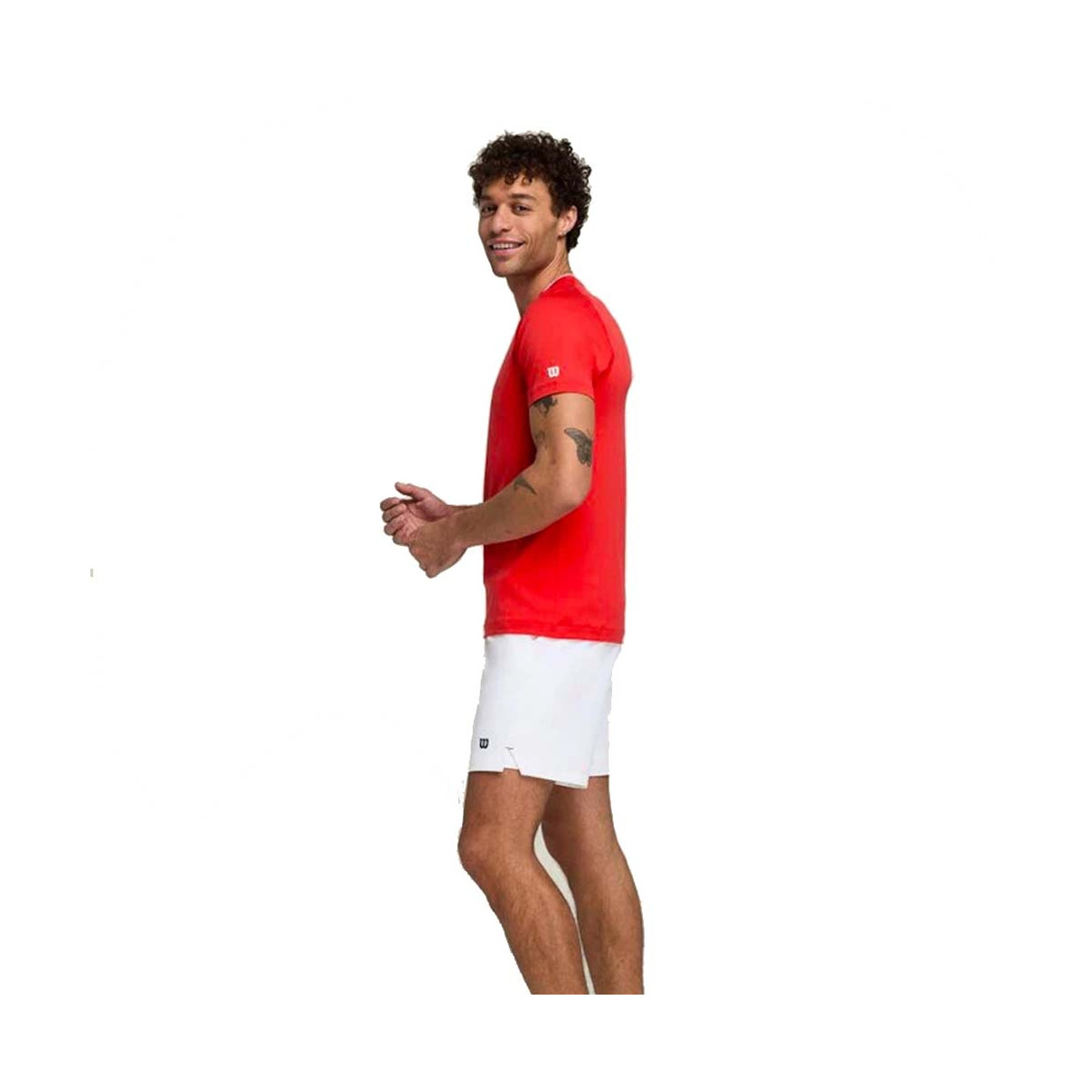 T-shirt Wilson Team Seamless Crew Verde