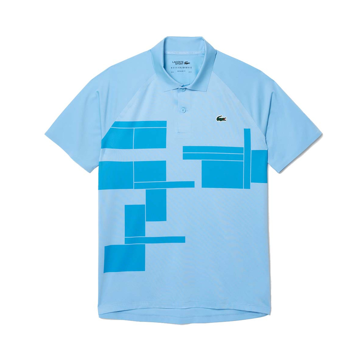 Polo Lacoste Tennis Novak Djokovic Player Blu