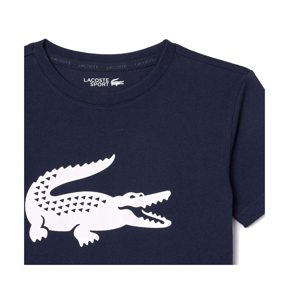 T-Shirt Lacoste Sport Junior Navy blu