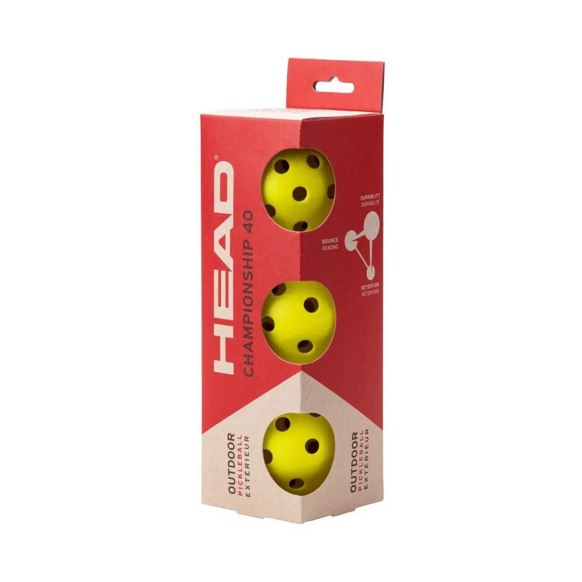 Palline Pickleball Head Championship 40 x3
