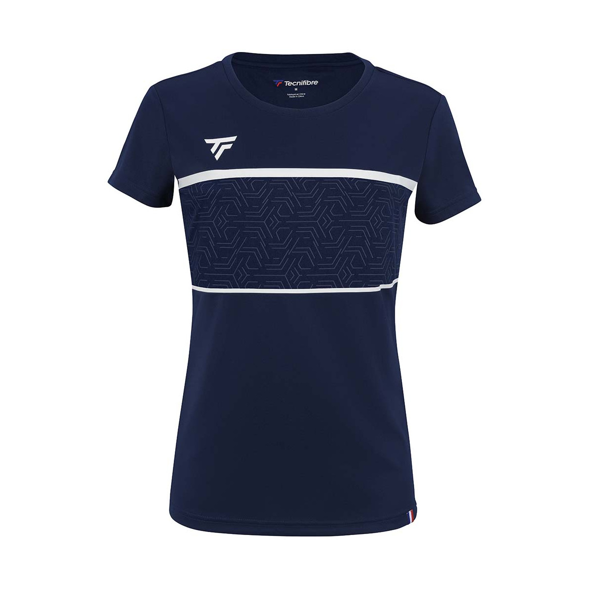 T-Shirt Tecnifibre Team Tech Donna Blu Navy