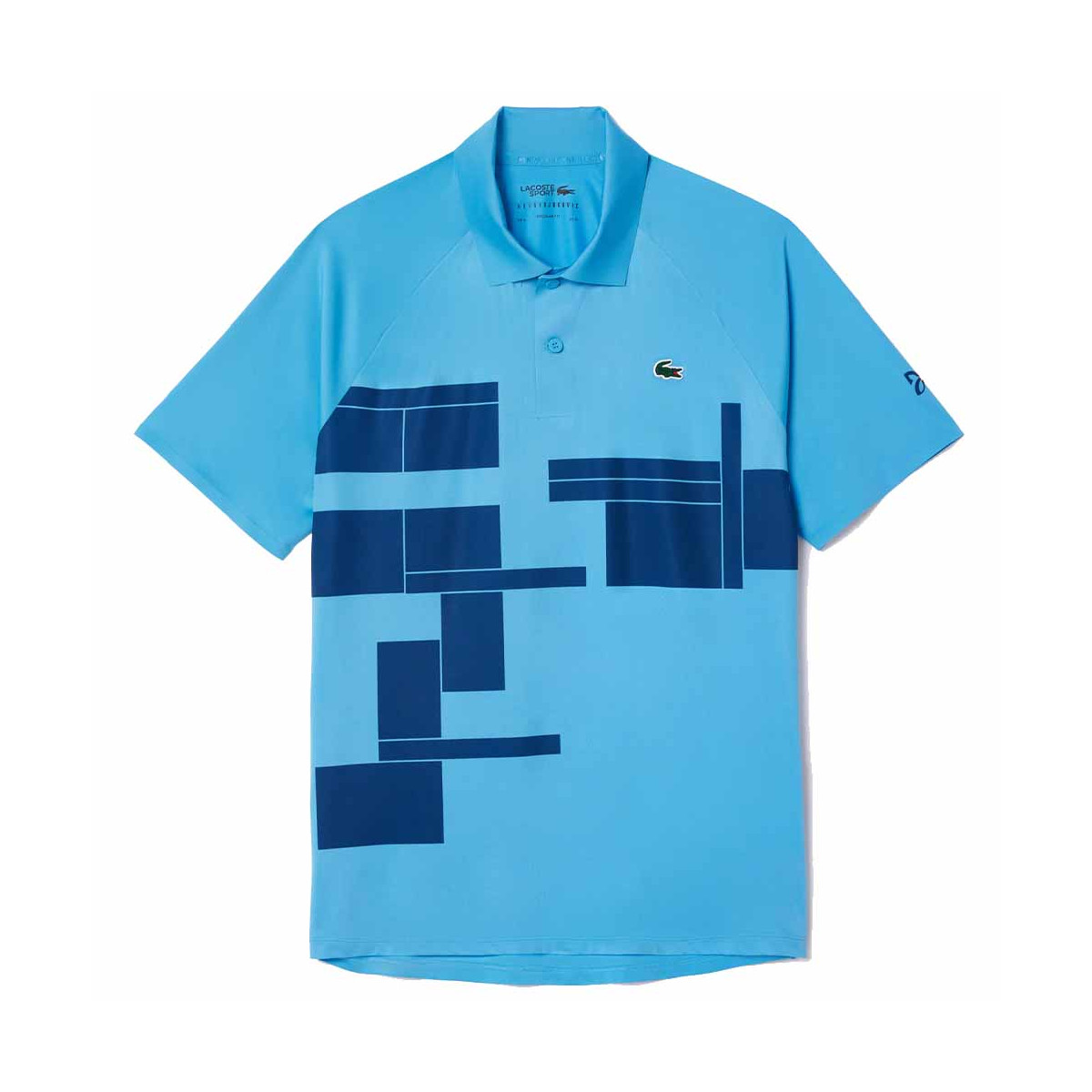 Polo Lacoste Tennis Novak Djokovic Player Blu