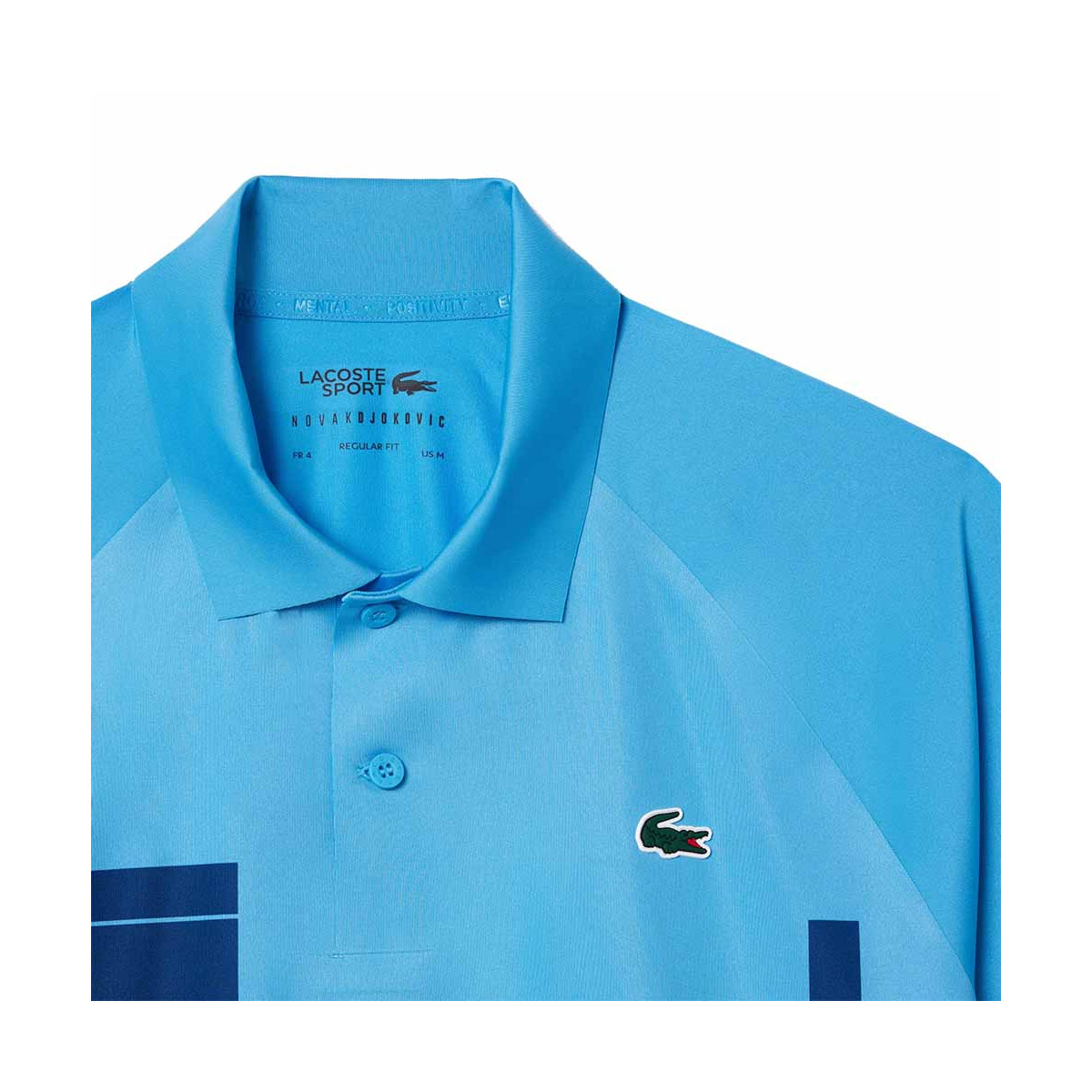 Polo Lacoste Tennis Novak Djokovic Player Blu