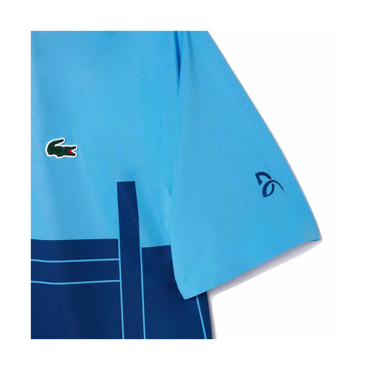 Polo Lacoste Tennis Novak Djokovic Player Blu