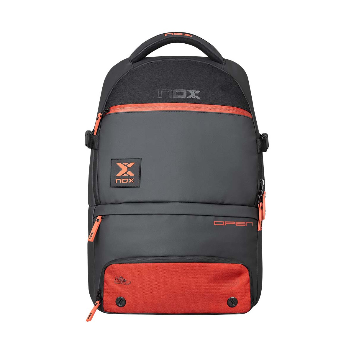 Zaino Nox Luxury Open Series Nero / Rosso