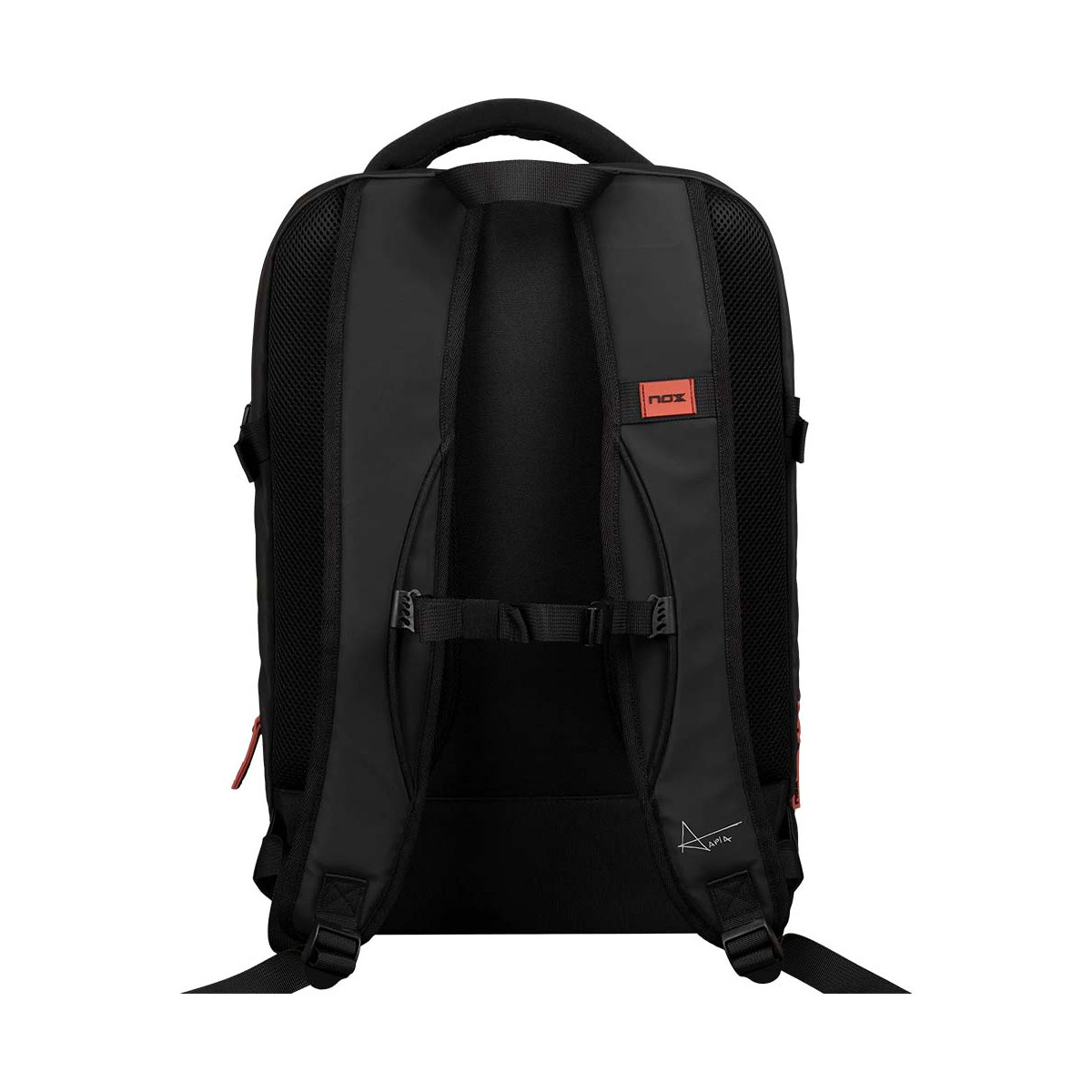 Zaino Nox Luxury Open Series Nero / Rosso