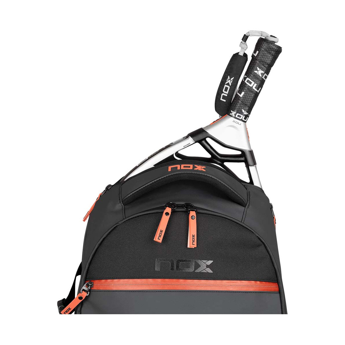 Zaino Nox Luxury Open Series Nero / Rosso