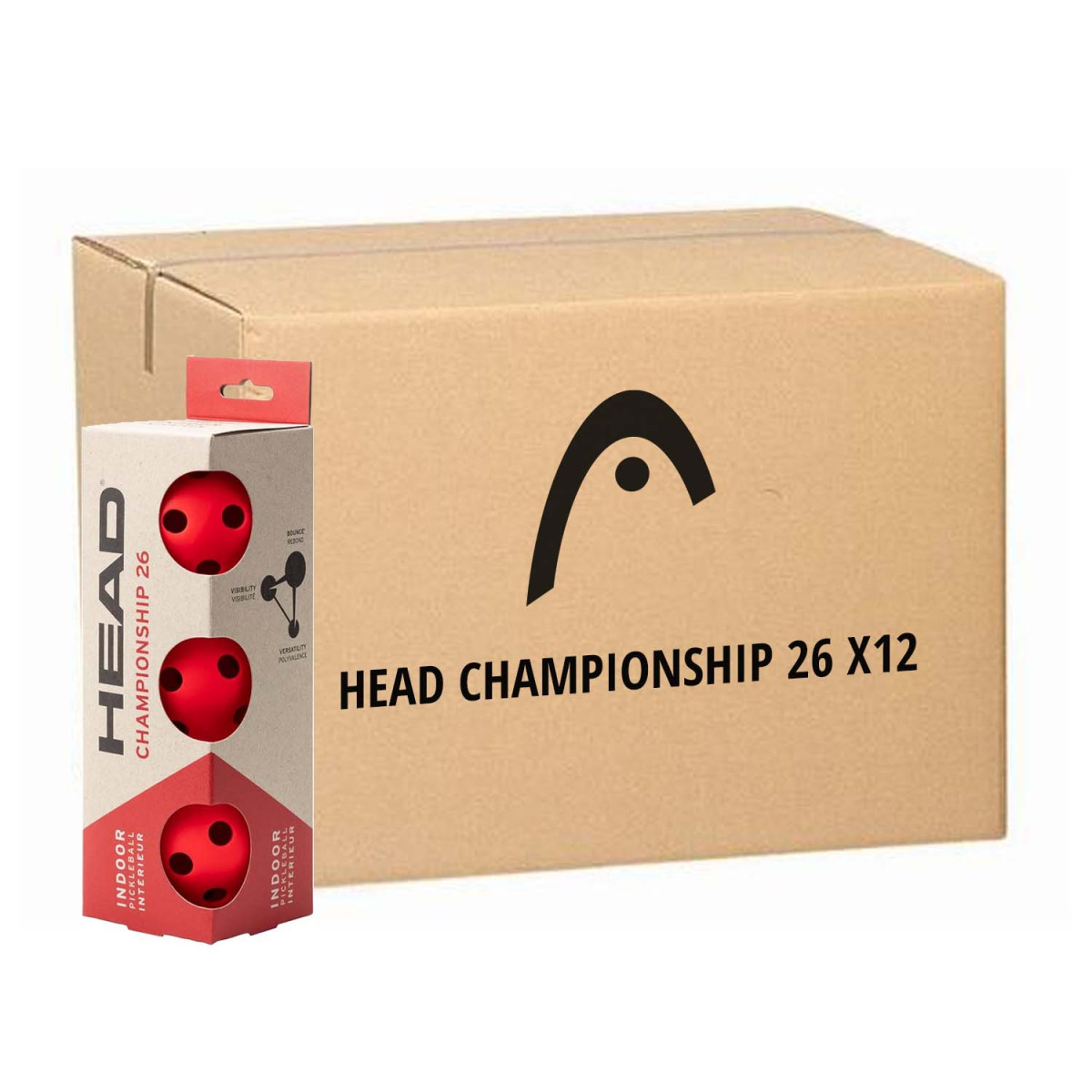 12 Scatole di 3 Palline Pickleball Head Championship 40