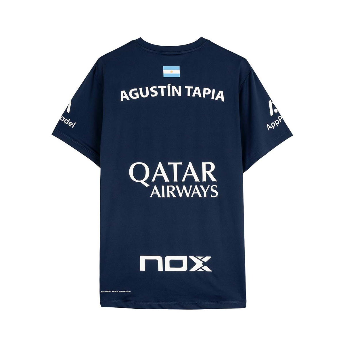 T-shirt Nox AT10 Agust&iacute;n Tapia Nero
