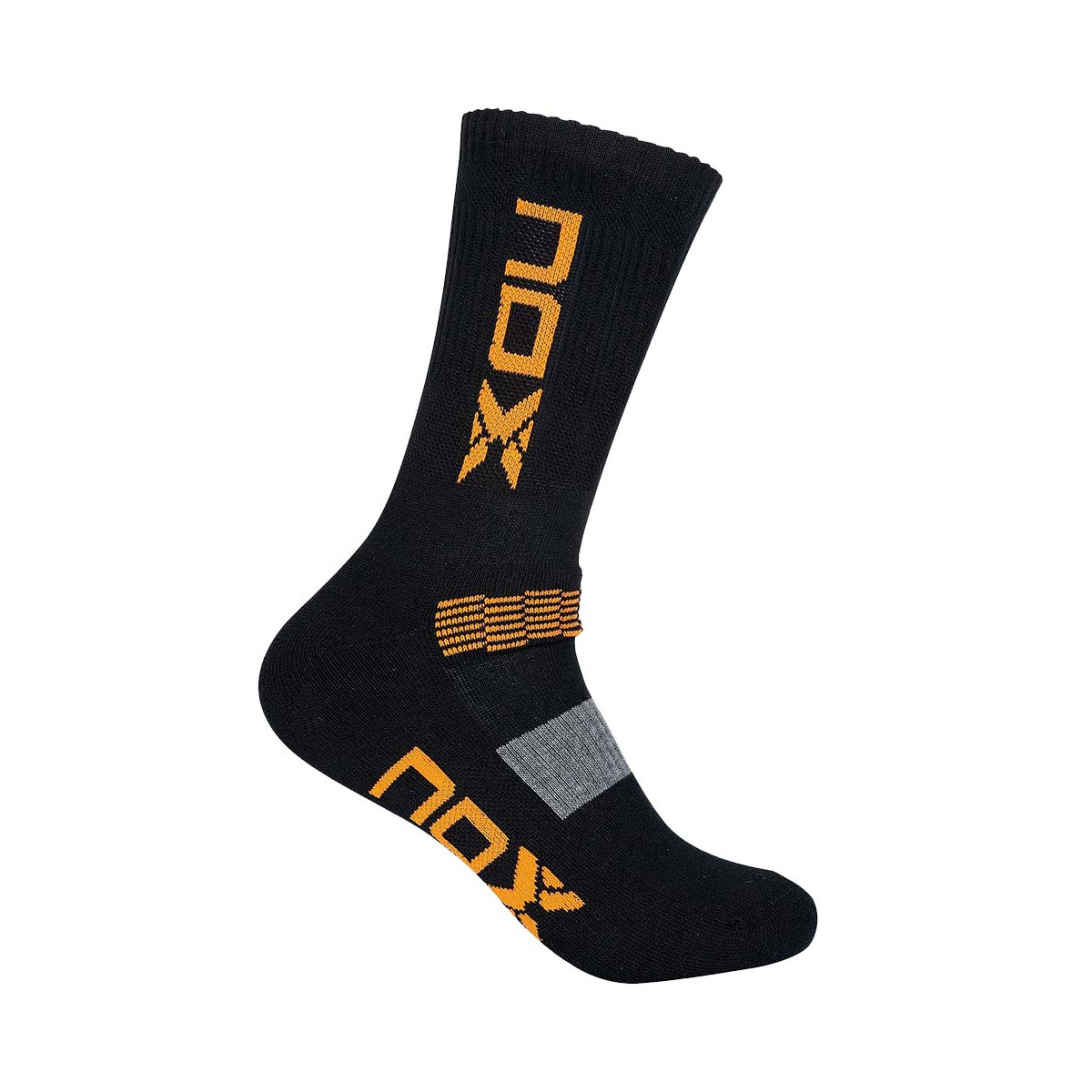 Calze Nox Crew Nero / Rosso